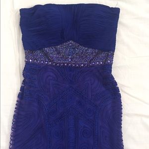 Brilliant Blue Prom Dress