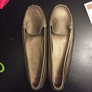 Talbots Metallic flats