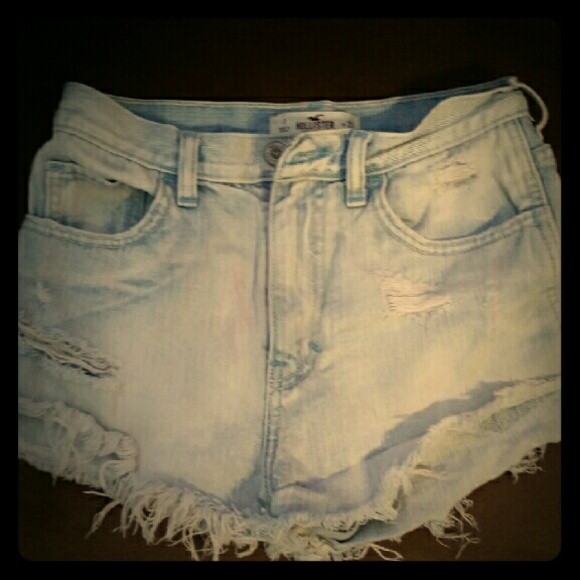 Hollister high rise shorts