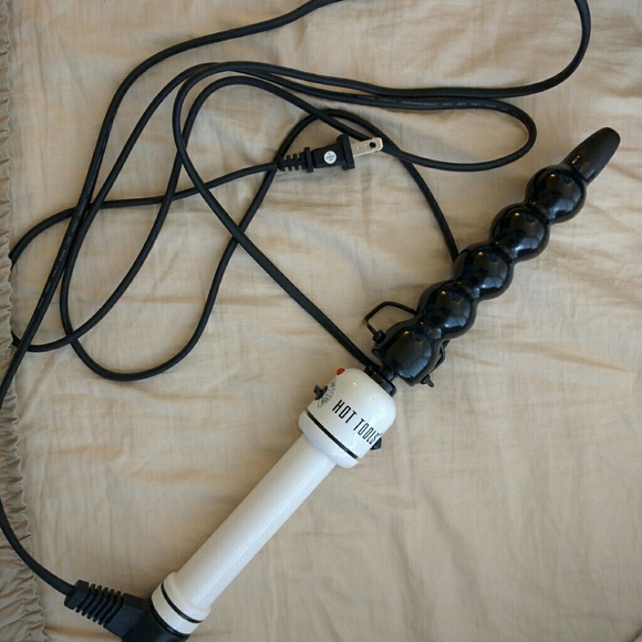 Hot tools bumble curling iron wand