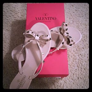 Valentino Rockstud flip flops
