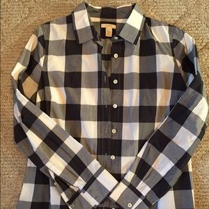 Boyfriend gingham shirt