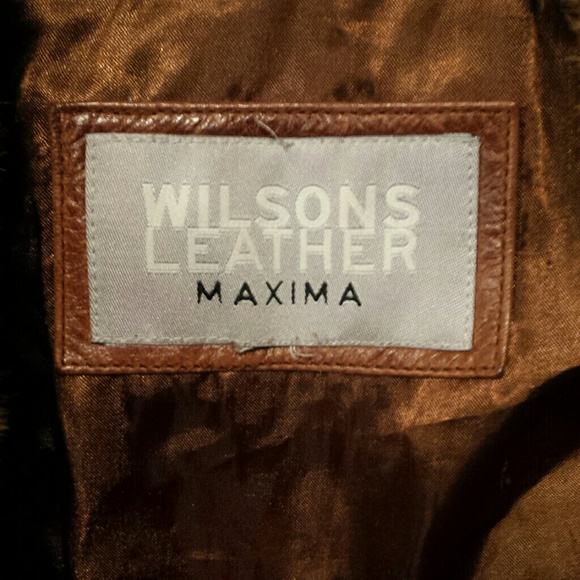 Wilsons leather, bunny leather coat - Picture 3 of 3
