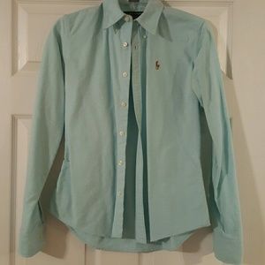 Women's Ralph Lauren Oxford button up GREAT condit