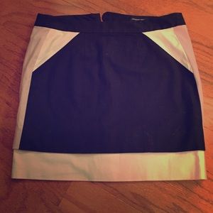 Mod Color Block Skirt