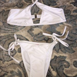 White bikini