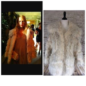 Rachel Zoe faux fur jacket Rachel Zoe faux fur jacket