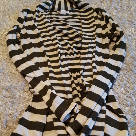 Open front cardigan
