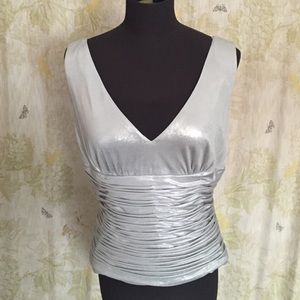 Silver Evening Blouse