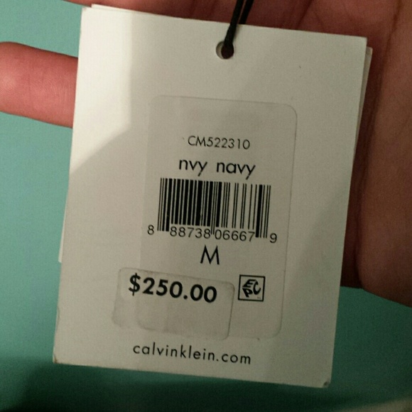 Calvin Klein Coat Puffy Coat Brown Medium - Picture 2 of 4