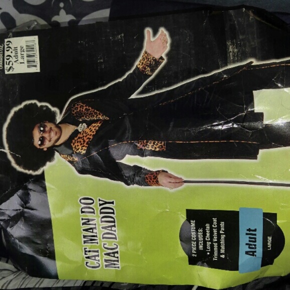 Cat man do halloween outfit for adult man