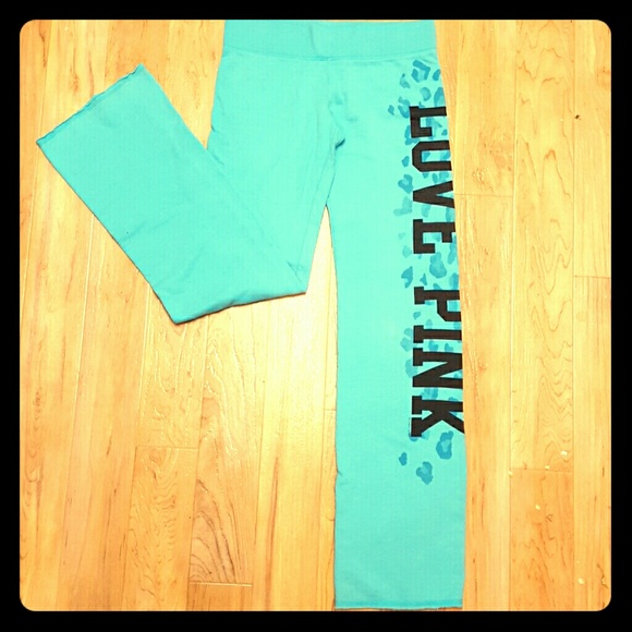 Pink sweatpants
