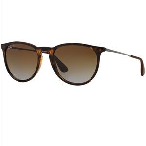 Ray-Ban "Erika" tortoise sunglass