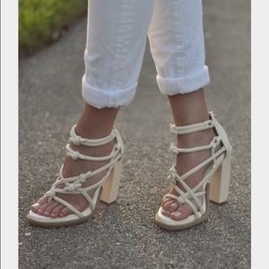 Alexander Wang ' Tempest ' knotted heeled sandals