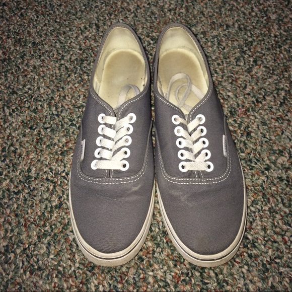 Grey Authentic Lo Pro Vans