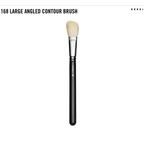 MAC #168 brush for powder contour/blush.
