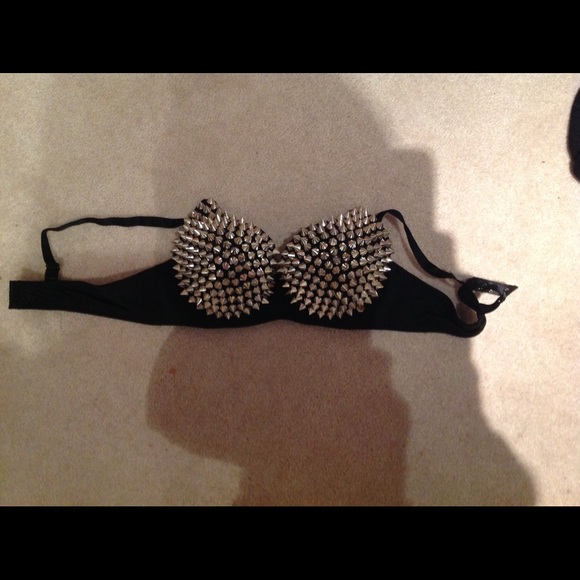 Spiked bra
