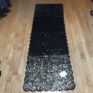 🌟Sparkle Gold and black shawl