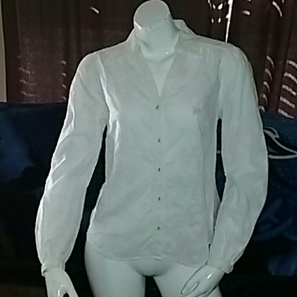 Talbots  women's white top