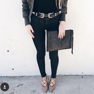 LF WAX DENIM!! Size 25 - High Rise Skinny