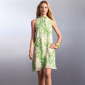 Banana Republic Silk Halter Dress