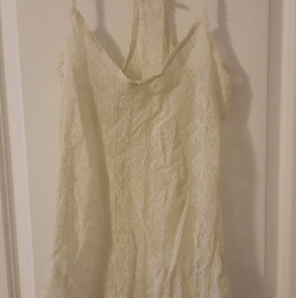 Urban outfitters lace tank