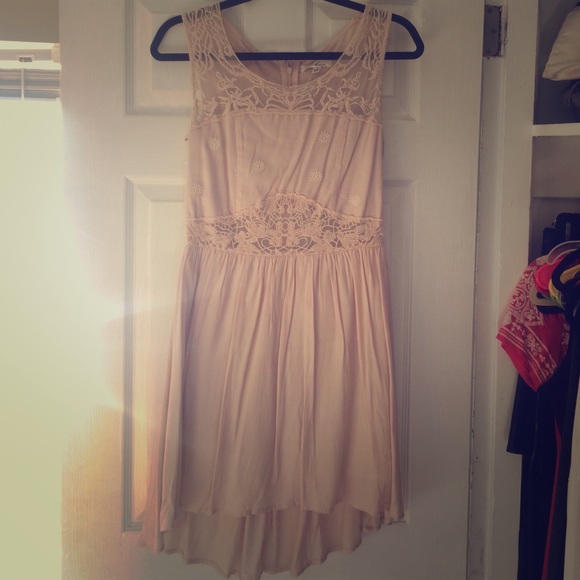 Short high low summer dress