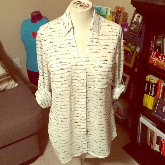 Express Portofino "Love" shirt size S