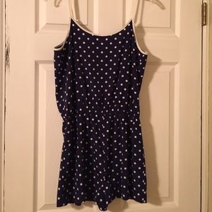 Polka dot romper