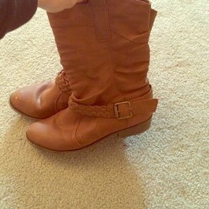 Brown booties!!!