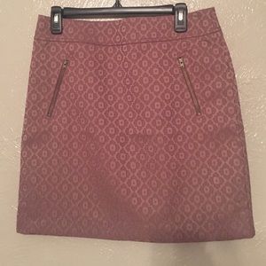 NWT LOFT plum skirt