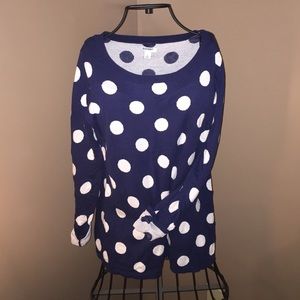 Large Navy Blue sweater
