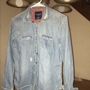 AE Chambray Denim top
