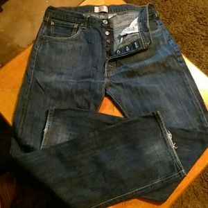 # Levi's 501 button fly jeans