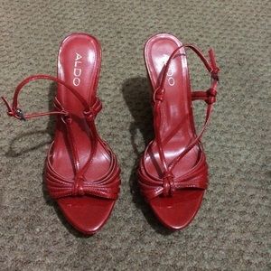 ALDO Platform Wedge Sandals