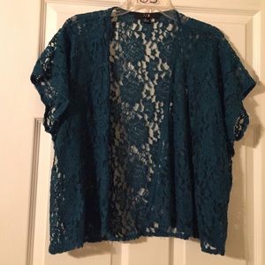 Forever 21 lace cardigan