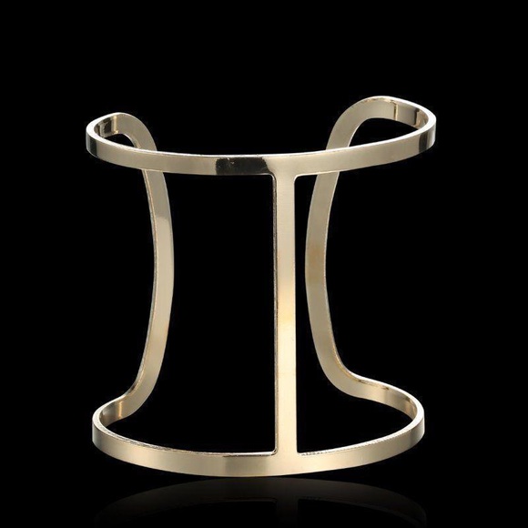 Fashion Punk goldplated women bangle bracelets - Picture 3 of 3