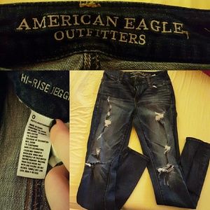 American eagle jeggin jeans
