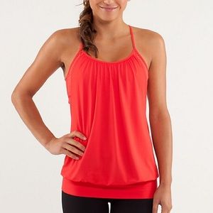Lululemon Red No Limits Tank