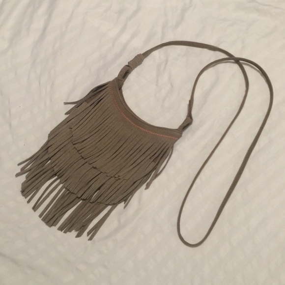 American Eagle Fringe Crossbody Purse