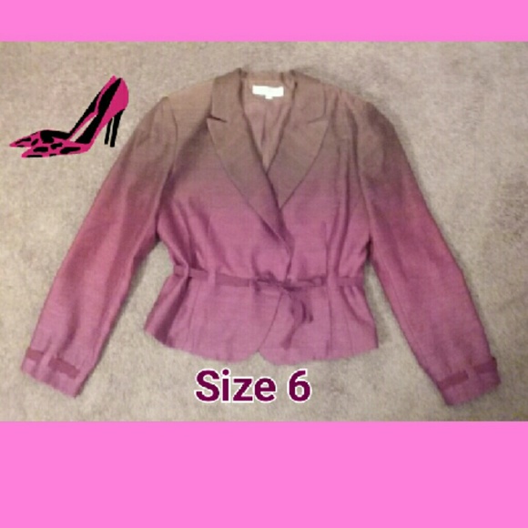 Shades of Brown & Maroon Blazer