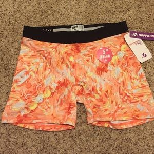 Soffe dri spandex shorts