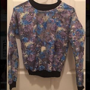 Tildon (Nordstrom) Floral Organza Top