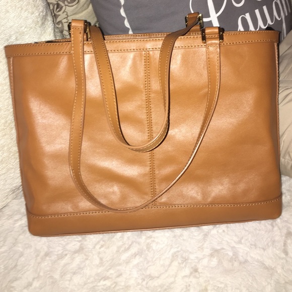 Tory Burch Brown Tote Holly East West - Picture 2 of 4