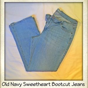 Old Navy Sweetheart Bootcut Jeans