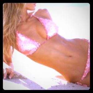 Victoria's Secret sequin bathing suit top