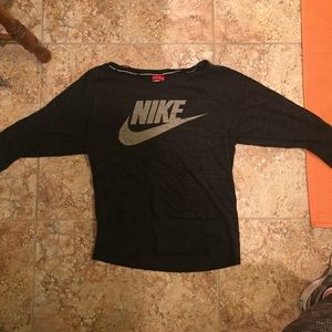 Nike Grey workout top