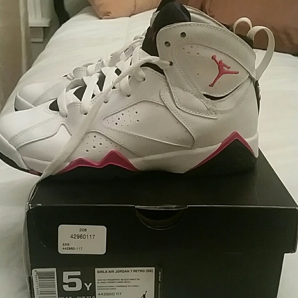 Girls Air Jordan 7 Retro - Picture 2 of 3