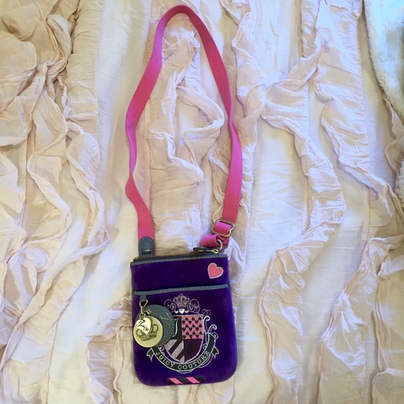 Juicy Couture Purple Crossbody Bag - Picture 2 of 4