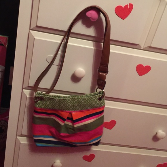A cross purse